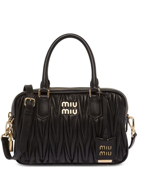 miu miu leather clutch|farfetch miu michael bags.